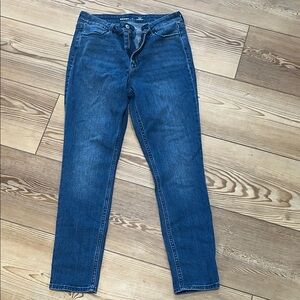 Old Navy Women's Skinny Jeans in Deep Blue
